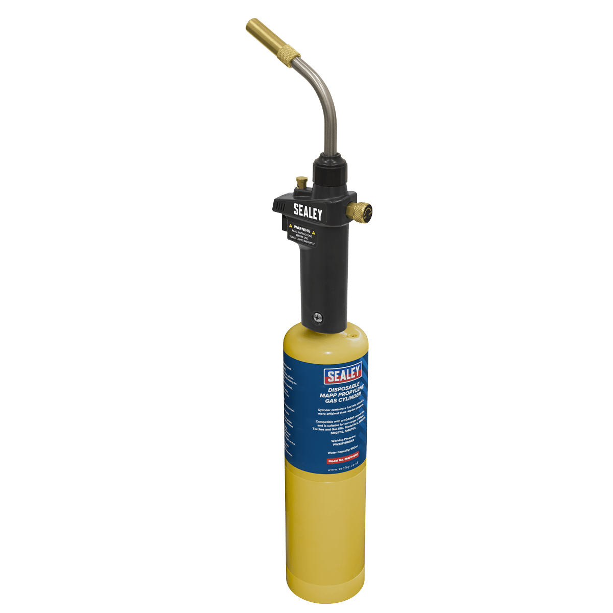 Sealey SMGT01 Brazing & Soldering MAPP Gas Torch - SMGT01 - Sealey Tools UK - Trade Counter Direct
