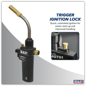 Sealey SMGT01 Brazing & Soldering MAPP Gas Torch - SMGT01 - Sealey Tools UK - Trade Counter Direct