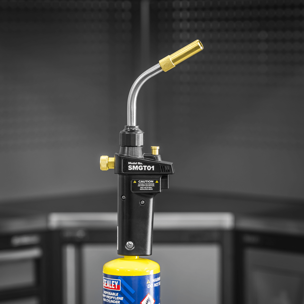 Sealey SMGT01 Brazing & Soldering MAPP Gas Torch - SMGT01 - Sealey Tools UK - Trade Counter Direct