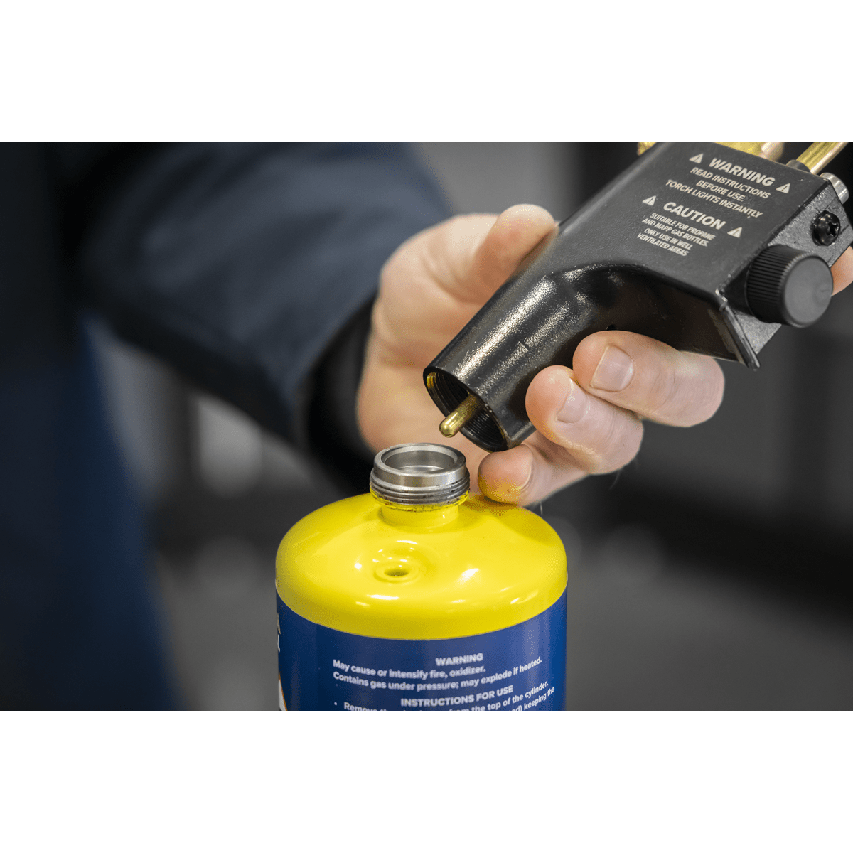Sealey SMGT02 Industrial MAPP & Propane Gas Brazing Torch - SMGT02 - Sealey Tools UK - Trade Counter Direct
