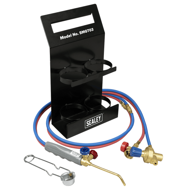 Sealey SMGT03 MAPP Gas & Oxygen Brazing Kit - SMGT03 - Sealey Tools UK - Trade Counter Direct