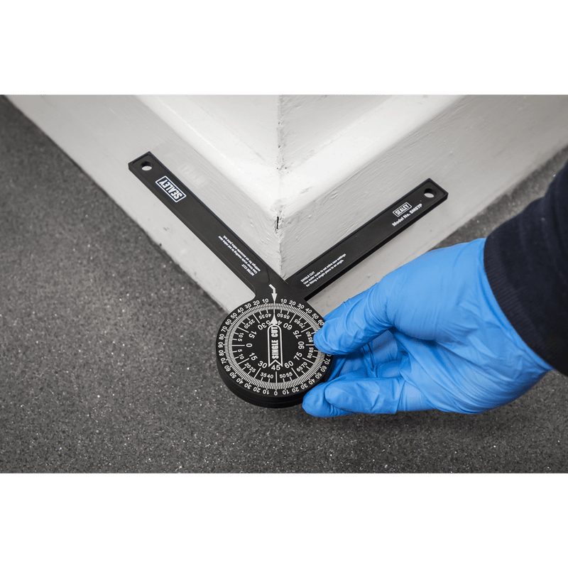 Sealey SMS7P Aluminium Mitre Saw Protractor - SMS7P - Sealey Tools UK - Trade Counter Direct