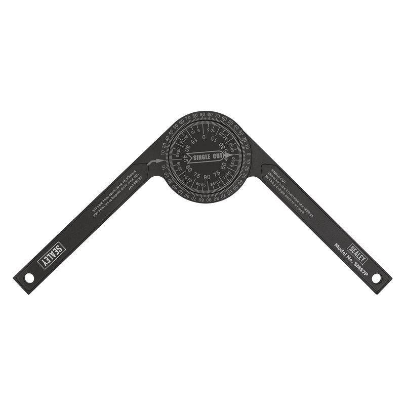 Sealey SMS7P Aluminium Mitre Saw Protractor - SMS7P - Sealey Tools UK - Trade Counter Direct