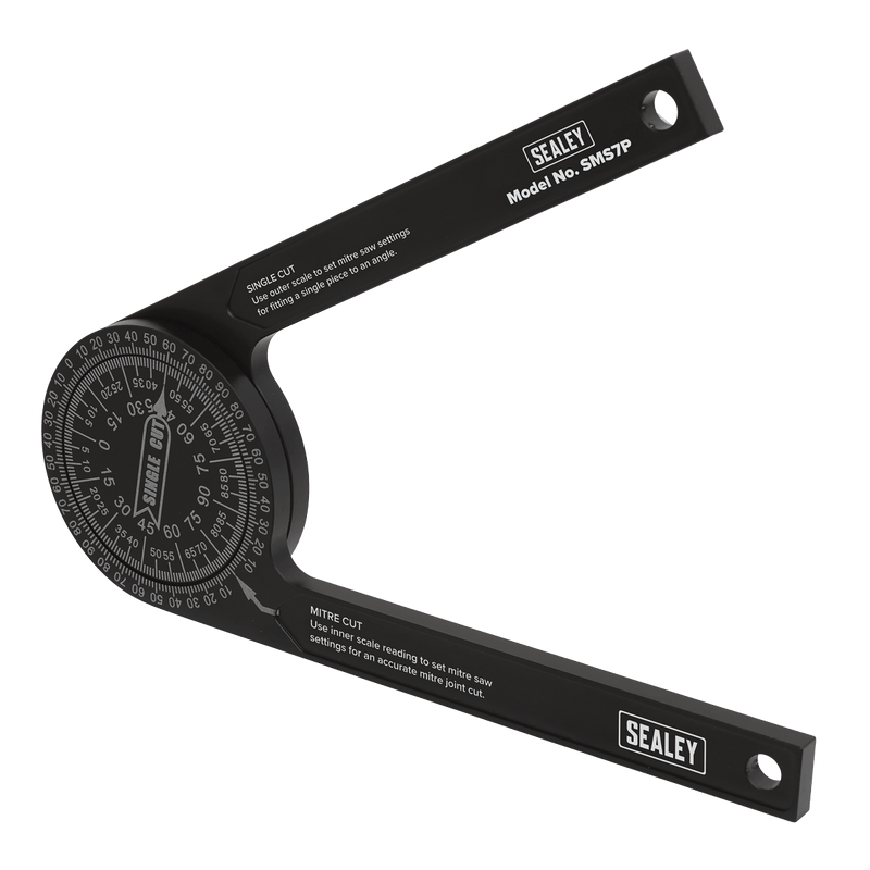 Sealey SMS7P Aluminium Mitre Saw Protractor - SMS7P - Sealey Tools UK - Trade Counter Direct