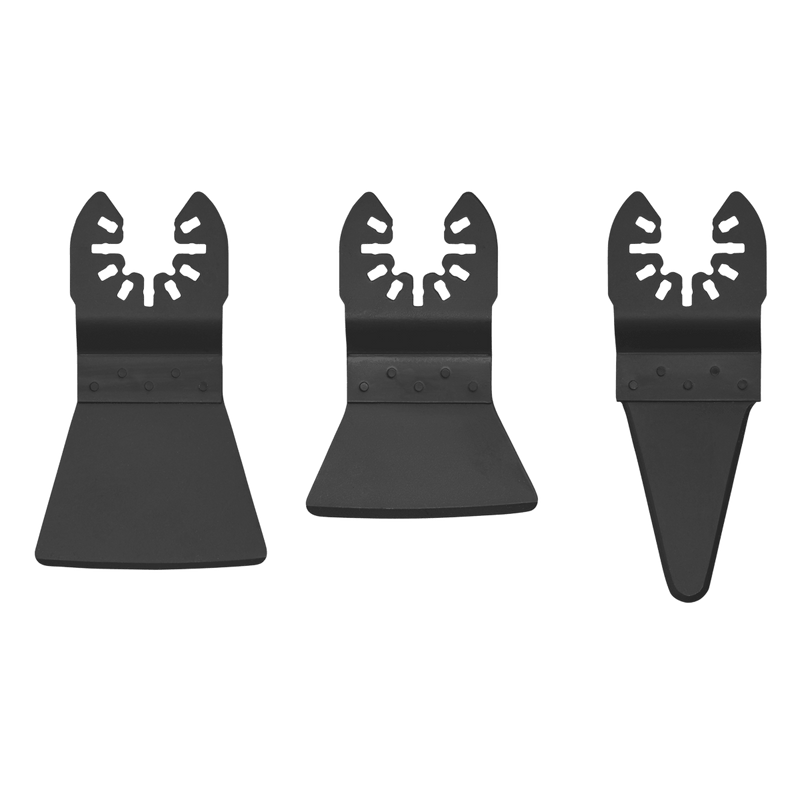 Sealey SMTB3 Multi-Tool Scraping Blade Set 3pc - SMTB3 - Sealey Tools UK - Trade Counter Direct
