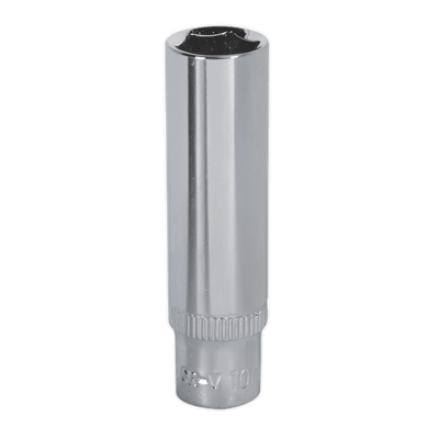 Sealey SP1410D WallDrive® Socket 10mm Deep 1/4"Sq Drive Fully Polished - SP1410D - Sealey Tools UK - Trade Counter Direct