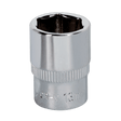 Sealey SP1413 WallDrive® Socket 13mm 1/4"Sq Drive Fully Polished - SP1413 - Sealey Tools UK - Trade Counter Direct