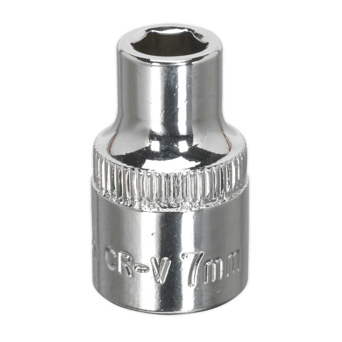 Sealey SP3807 WallDrive® Socket 7mm 3/8"Sq Drive Fully Polished - SP3807 - Sealey Tools UK - Trade Counter Direct