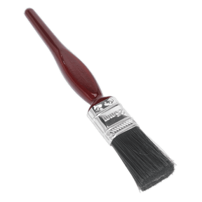 Sealey SPB25S Pure Bristle Paint Brush 25mm Pack of 10 - SPB25S - Sealey Tools UK - Trade Counter Direct
