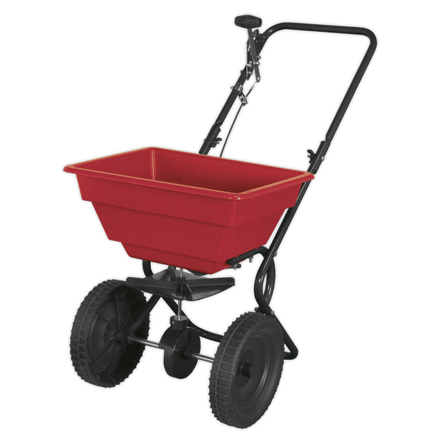 Sealey SPB27W Broadcast Spreader 27kg Walk Behind Lightweight - SPB27W - Sealey Tools UK - Trade Counter Direct