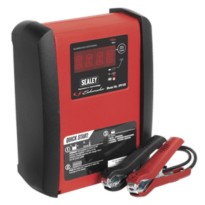 Sealey SPI10S Schumacher® Intelligent Speed Charge Battery Charger 10A 12V - SPI10S - Sealey Tools UK - Trade Counter Direct
