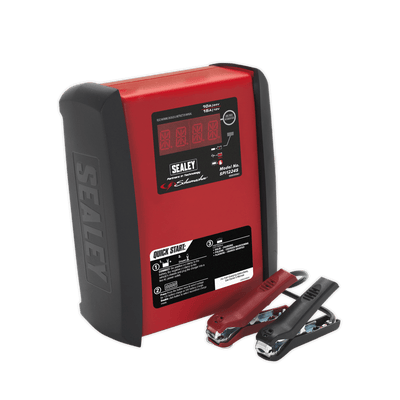 Sealey SPI1224S Schumacher® Intelligent Speed Charge Battery Charger 12V 15A/24V 10A - SPI1224S - Sealey Tools UK - Trade Counter Direct
