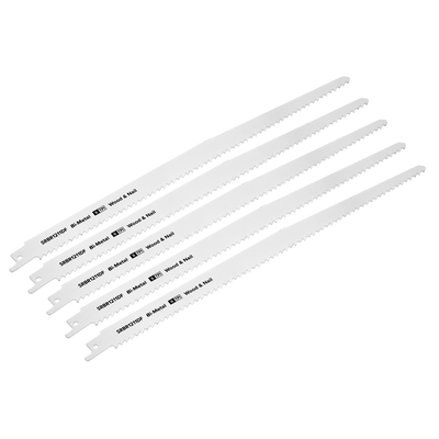 Sealey SRBR1211DF Reciprocating Saw Blade Wood & Nail 300mm 6tpi - Pack of 5 - SRBR1211DF - Sealey Tools UK - Trade Counter Direct