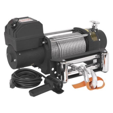 Sealey SRW5450 Self - Recovery Winch 5450kg (12000lb) Line Pull 12V - SRW5450 - Sealey Tools UK - Trade Counter Direct