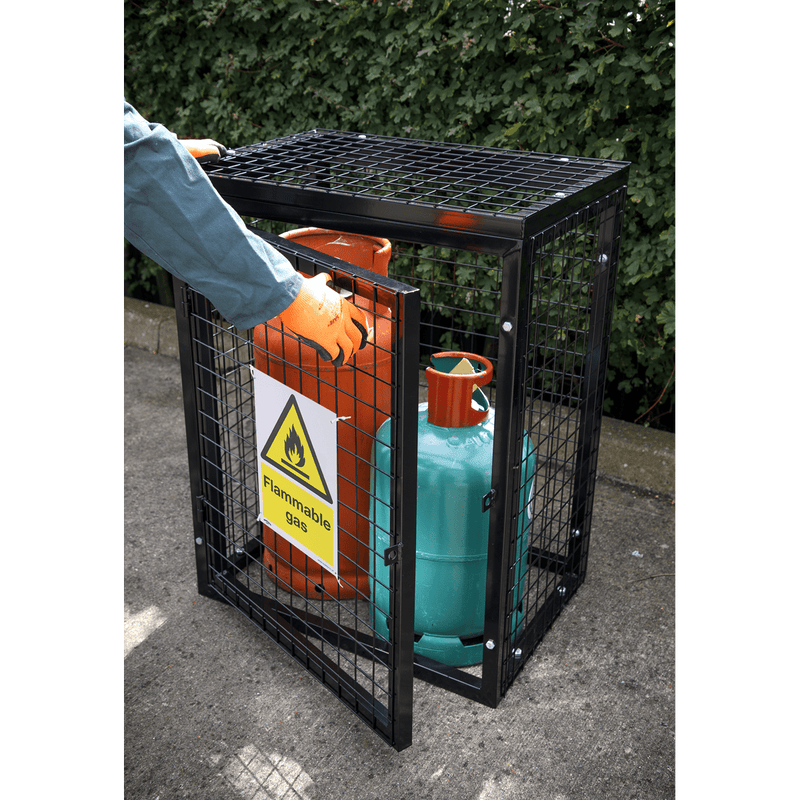 Sealey SS59P1 Worksafe® Flammable Gas Safety Sign - Rigid Plastic - SS59P1 - Sealey Tools UK - Trade Counter Direct