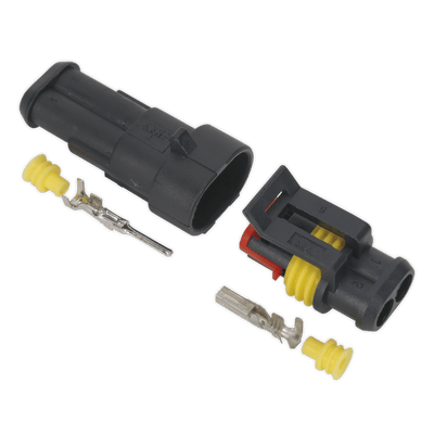 Sealey SSC2MF Superseal Male & Female Connector 2 - Way 1pr - SSC2MF - Sealey Tools UK - Trade Counter Direct
