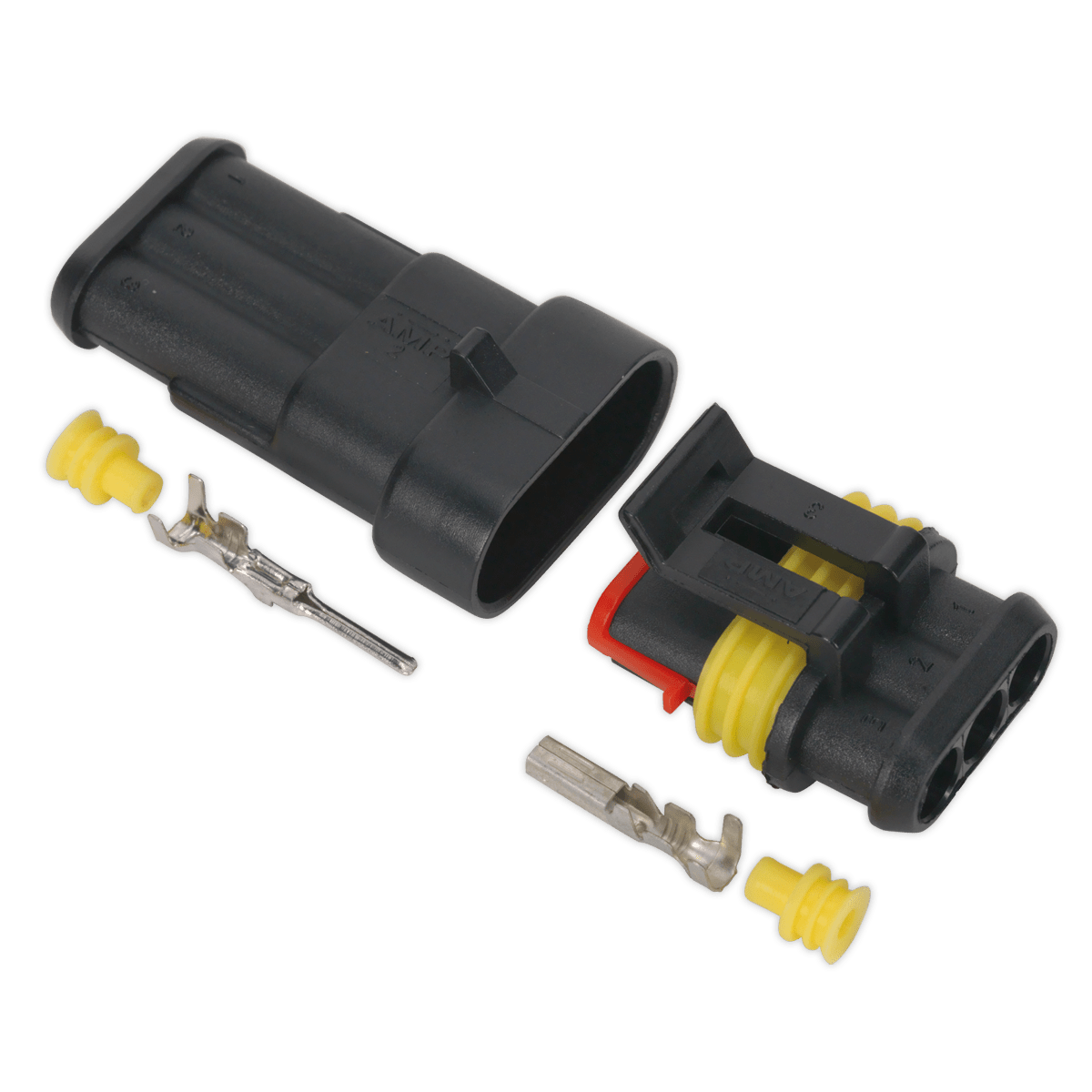 Sealey SSC3MF Superseal Male & Female Connector 3 - Way - SSC3MF - Sealey Tools UK - Trade Counter Direct