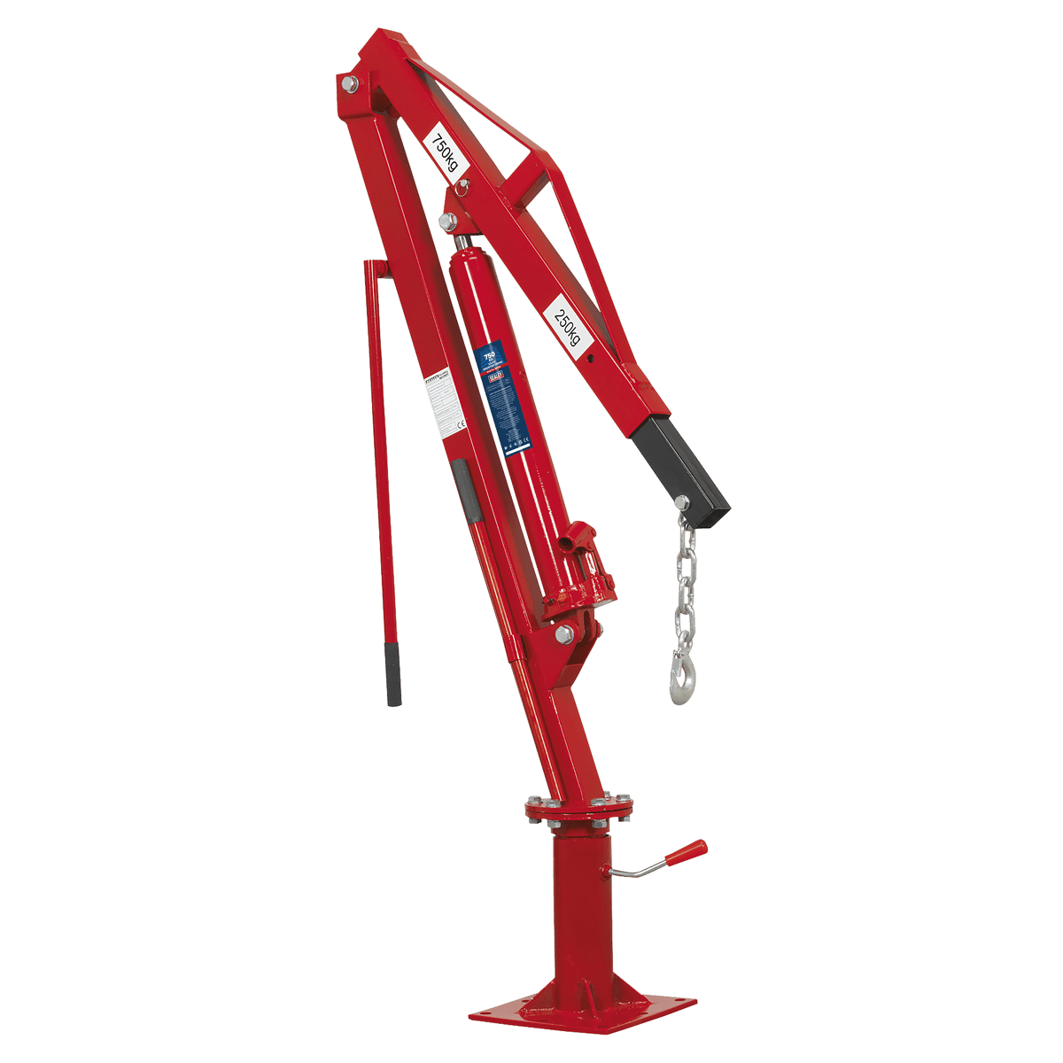 Sealey SSC750 Static Mounted Crane 750kg - SSC750 - Sealey Tools UK - Trade Counter Direct