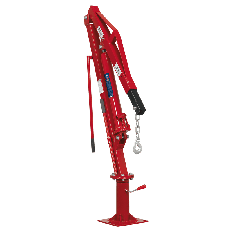 Sealey SSC750 Static Mounted Crane 750kg - SSC750 - Sealey Tools UK - Trade Counter Direct