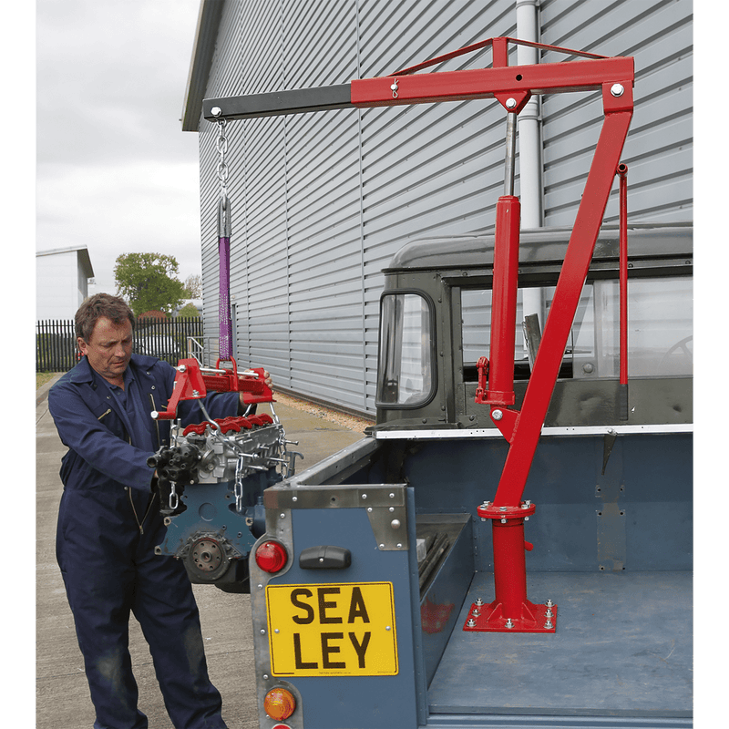 Sealey SSC750 Static Mounted Crane 750kg - SSC750 - Sealey Tools UK - Trade Counter Direct