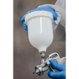 Sealey SSG501 Spray Gun Gravity Feed 2.2mm Set - Up - Refinishing Spray Guns - SLY-9718 - Sealey Tools UK - Trade Counter Direct