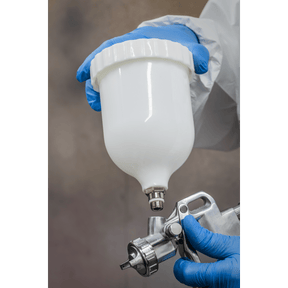 Sealey SSG501 Spray Gun Gravity Feed 2.2mm Set - Up - Refinishing Spray Guns - SLY-9718 - Sealey Tools UK - Trade Counter Direct