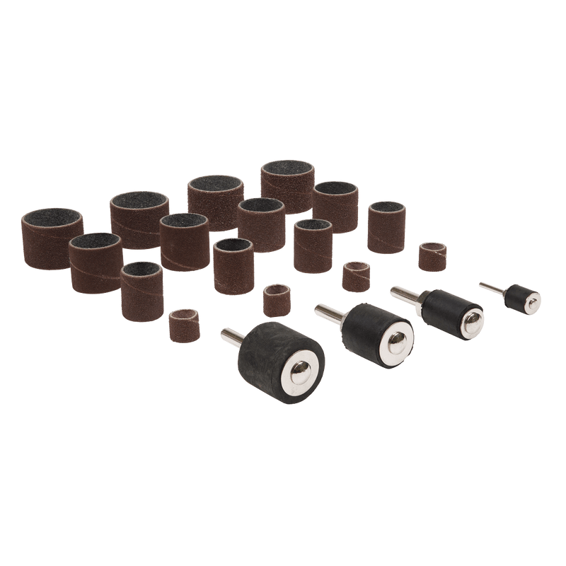 Sealey SSK20 Spiral Band Sanding Kit 20pc - SSK20 - Sealey Tools UK - Trade Counter Direct
