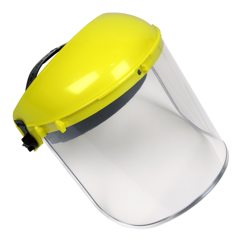 Sealey SSP10E Worksafe® Brow Guard with Full Face Shield - SSP10E - Sealey Tools UK - Trade Counter Direct