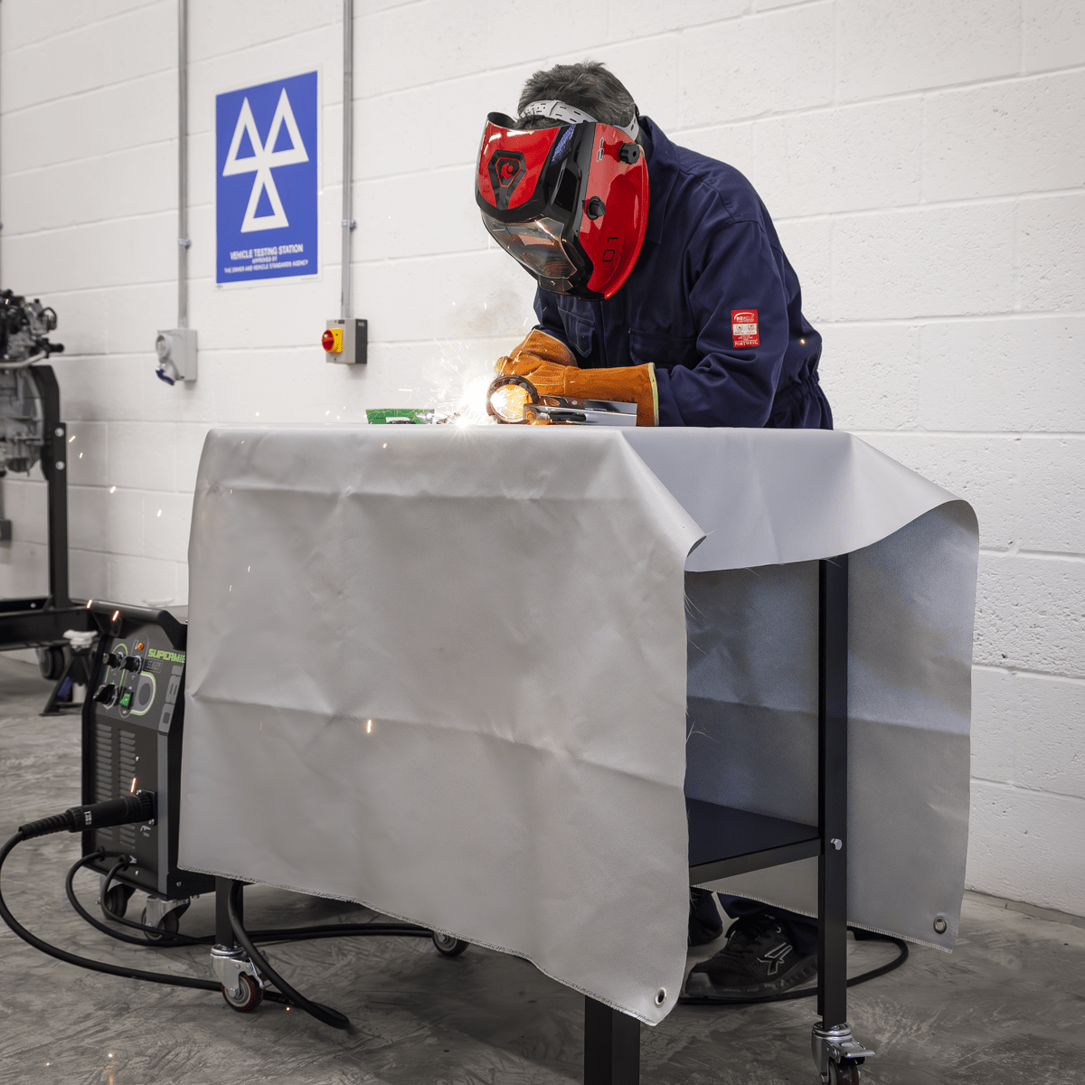 Sealey SSP23 Sparkproof Welding Blanket 1800 x 1300mm - SSP23 - Sealey Tools UK - Trade Counter Direct