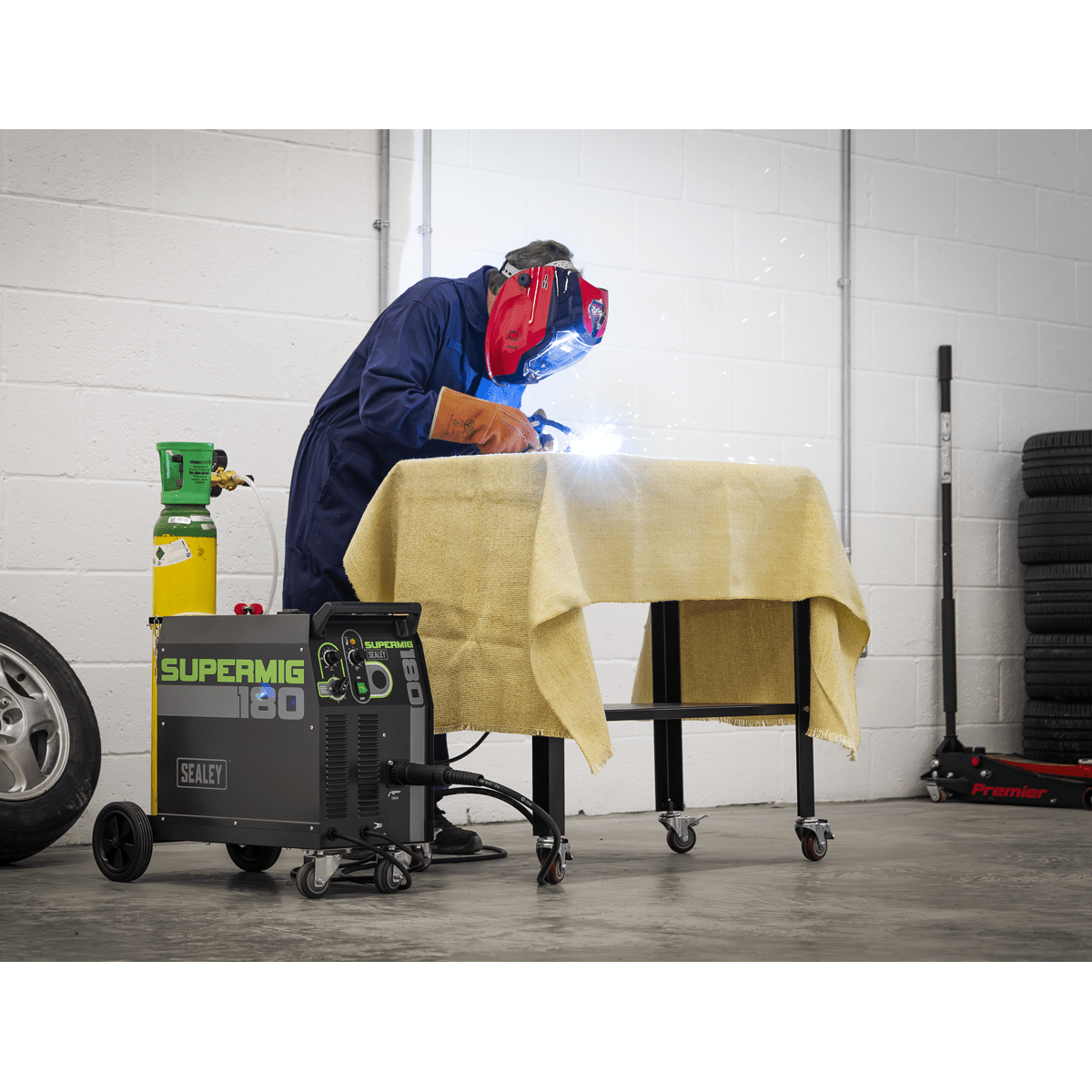 Sealey SSP233 Fibreglass Sparkproof Welding Blanket 2000 x 1000mm - SSP233 - Sealey Tools UK - Trade Counter Direct