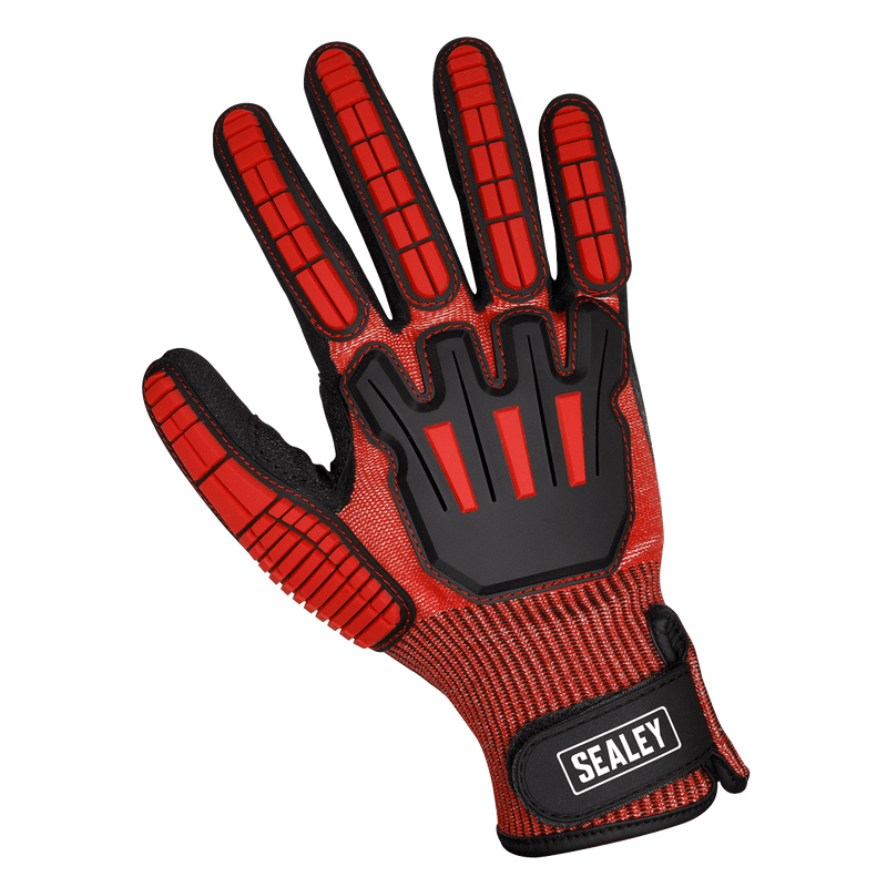 Sealey SSP38XL Cut & Impact Resistant Gloves, X-Large - Pair - SSP38XL - Sealey Tools UK - Trade Counter Direct
