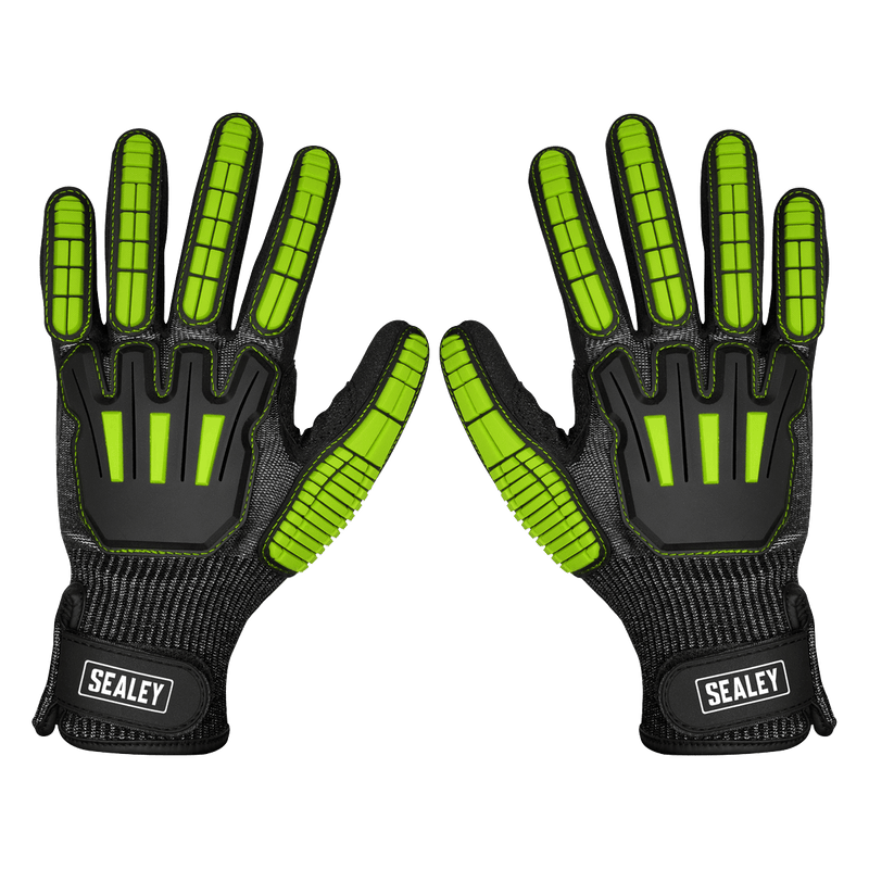 Sealey SSP39XL Cut & Impact Resistant Gloves, X-Large - Pair - SSP39XL - Sealey Tools UK - Trade Counter Direct