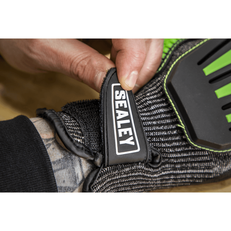 Sealey SSP39XL Cut & Impact Resistant Gloves, X-Large - Pair - SSP39XL - Sealey Tools UK - Trade Counter Direct