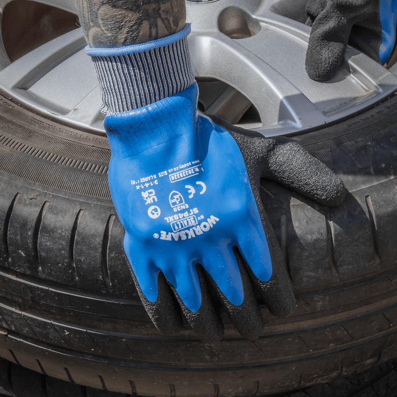 Sealey SSP49XL/6 Worksafe® Waterproof Latex Gloves, X-Large - Pack of 6 Pairs - SSP49XL/6 - Sealey Tools UK - Trade Counter Direct