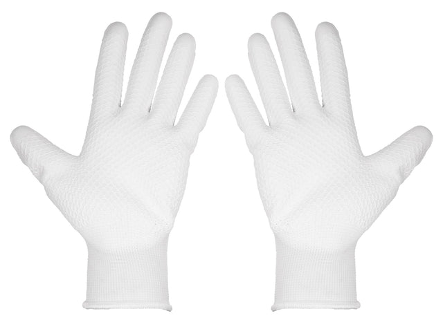 Sealey SSP50L White Precision Grip Gloves Large – Pair - SSP50L - Sealey Tools UK - Trade Counter Direct
