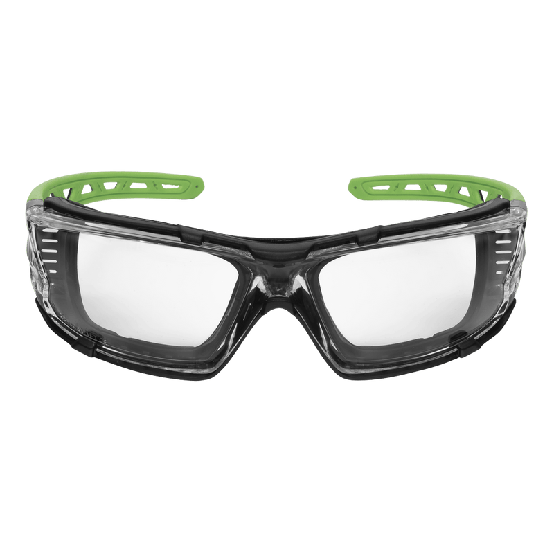Sealey SSP68 Worksafe® Safety Spectacles with EVA Padding - Clear Lens - SSP68 - Sealey Tools UK - Trade Counter Direct