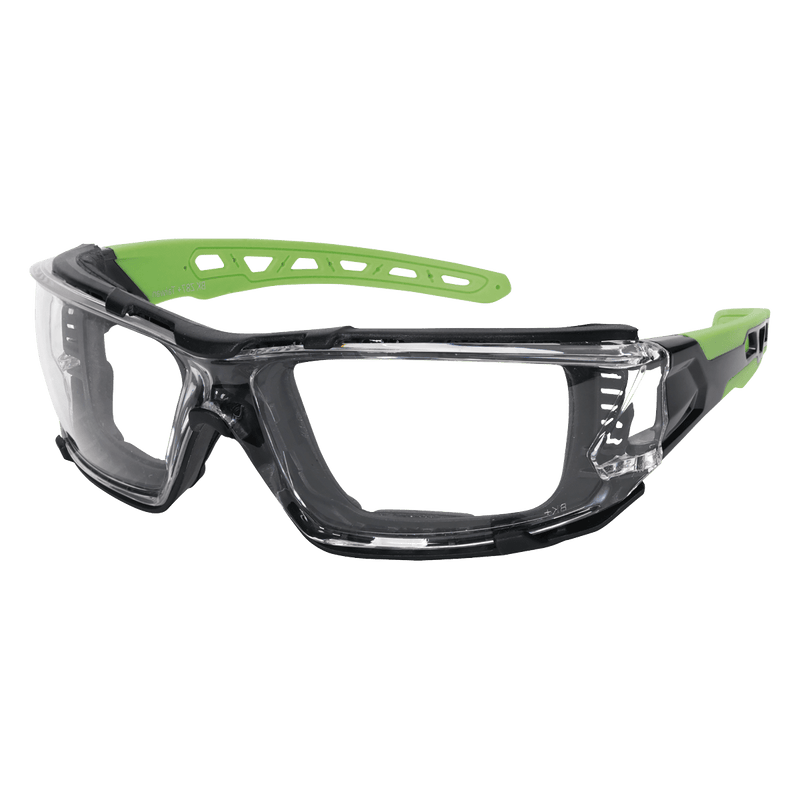 Sealey SSP68 Worksafe® Safety Spectacles with EVA Padding - Clear Lens - SSP68 - Sealey Tools UK - Trade Counter Direct