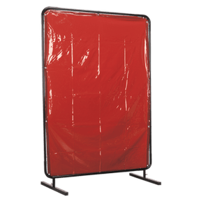 Sealey SSP99 Workshop Welding Curtain & Frame 1.3 x 1.75m - EN ISO 25980:2014 - SSP99 - Sealey Tools UK - Trade Counter Direct