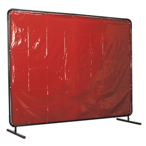 Sealey SSP993 Workshop Welding Curtain & Frame 2.4 x 1.75m - EN ISO 25980:2014 - SSP993 - Sealey Tools UK - Trade Counter Direct