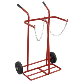 Sealey ST28/B Double Gas Cylinder Trolley - ST28/B - Sealey Tools UK - Trade Counter Direct
