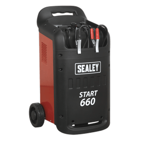 Sealey START660 Starter/Charger 660/100A 12/24V 230V - START660 - Sealey Tools UK - Trade Counter Direct