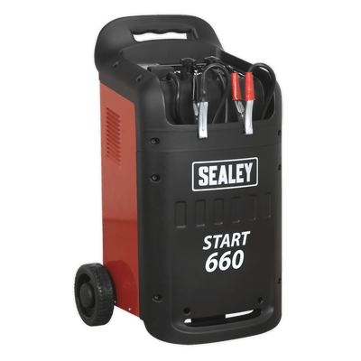 Sealey START660 Starter/Charger 660/100A 12/24V 230V - START660 - Sealey Tools UK - Trade Counter Direct