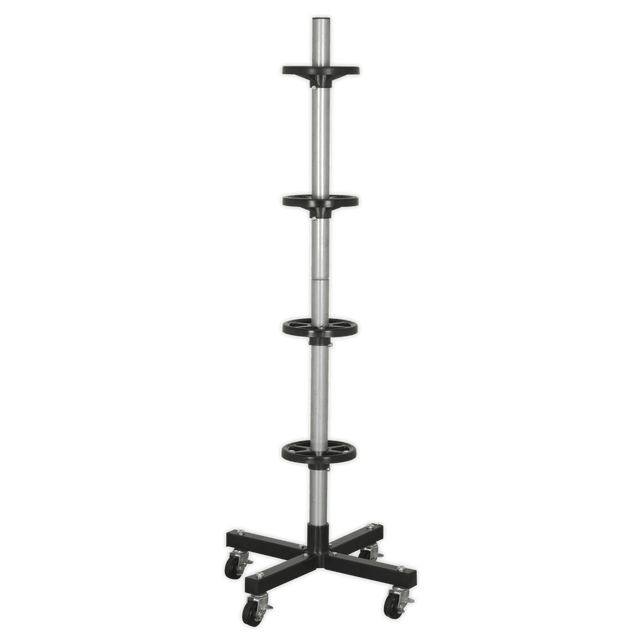 Sealey STR004 Wheel Storage Trolley 100kg Capacity - STR004 - Sealey Tools UK - Trade Counter Direct