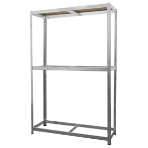 Sealey STR008 2-Level Tyre Rack with Shelf 150kg Capacity Per Level - STR008 - Sealey Tools UK - Trade Counter Direct
