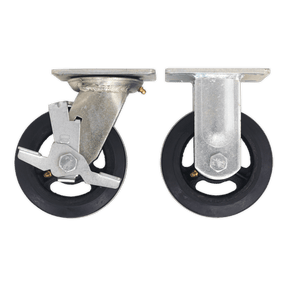 Sealey STVWK Castor Wheel Kit for SSB06, SSB07 & STV01 - STVWK - Sealey Tools UK - Trade Counter Direct