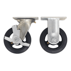Sealey STVWK Castor Wheel Kit for SSB06, SSB07 & STV01 - STVWK - Sealey Tools UK - Trade Counter Direct