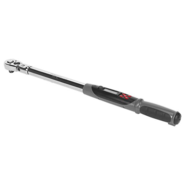 Sealey STW309 Angle Torque Wrench Flexi - Head Digital 1/2"Sq Drive 20 - 200Nm(14.7 - 147.5lb.ft) - STW309 - Sealey Tools UK - Trade Counter Direct