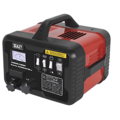 Sealey SUPERBOOST180 Starter/Charger 180/40A 12/24V 230V - SUPERBOOST180 - Sealey Tools UK - Trade Counter Direct