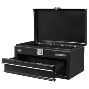 Sealey Superline Pro® Mini Toolbox with Drawer - Black - APMTB2 - APMTB2 - Sealey Tools UK - Trade Counter Direct