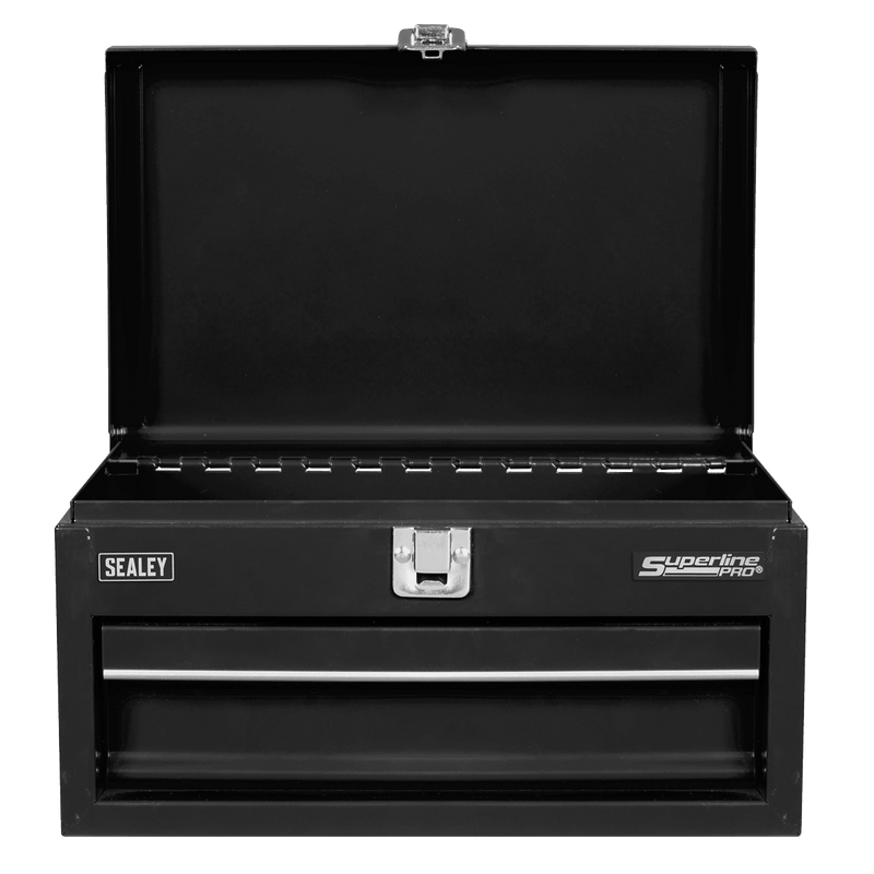 Sealey Superline Pro® Mini Toolbox with Drawer - Black - APMTB2 - APMTB2 - Sealey Tools UK - Trade Counter Direct